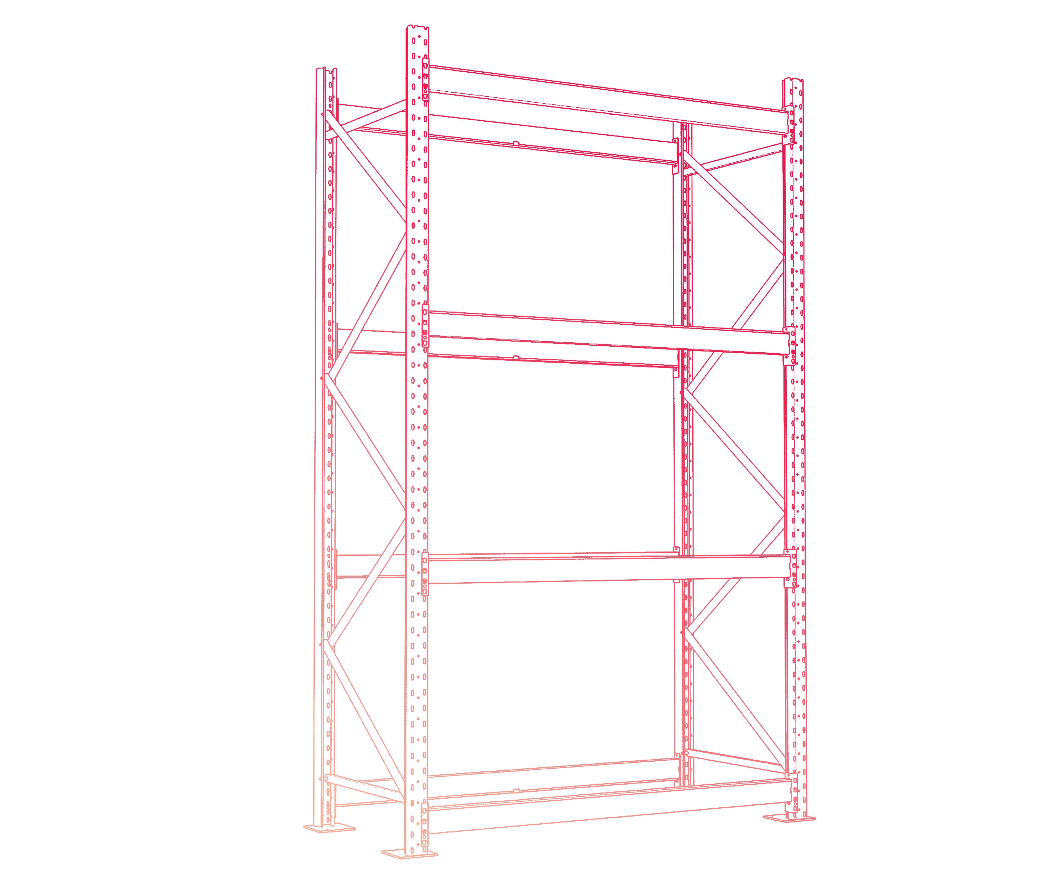 Storage shelves